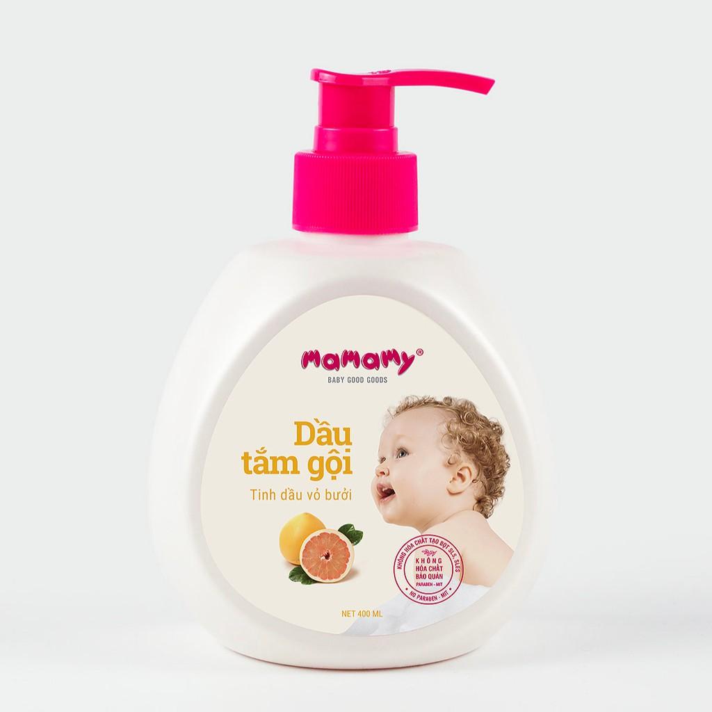 Bọt Tắm Gội Thiên Nhiên Mamamy